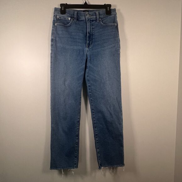 J. Crew Denim - J.Crew Classic Straight Jeans Size 27 Light Wash Womens Denim Casual Fit
